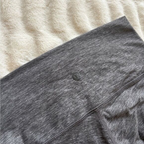 Lululemon Gray Leggings 25” size 4 - Picture 2 of 2